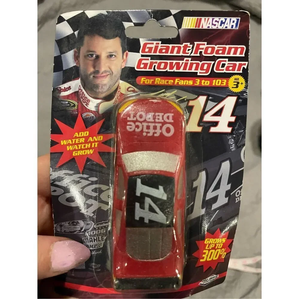 NASCAR Bundle of 2 Growing Foam Cars New Y2K
